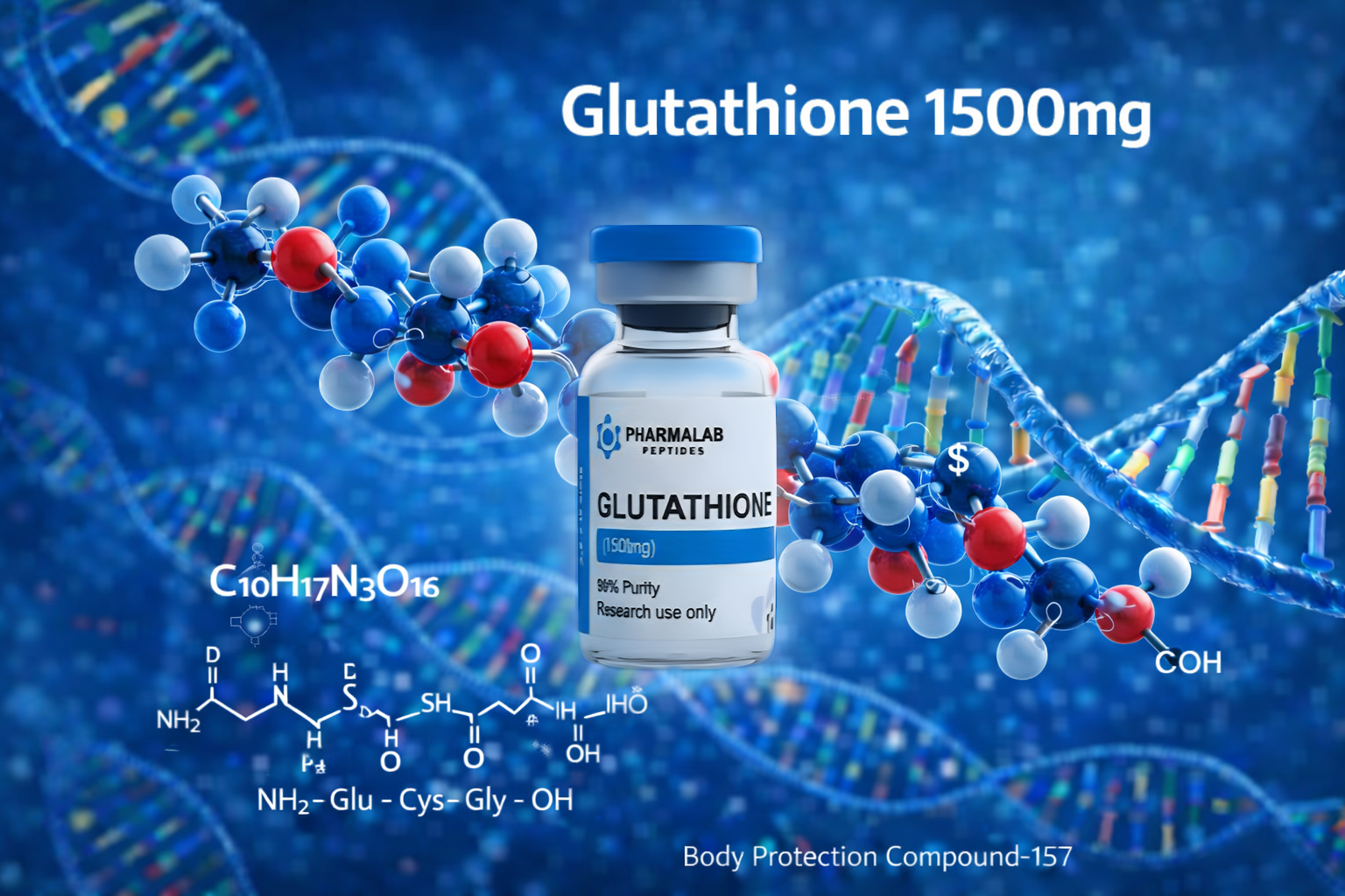 Glutathione (Research Grade) – 1500mg