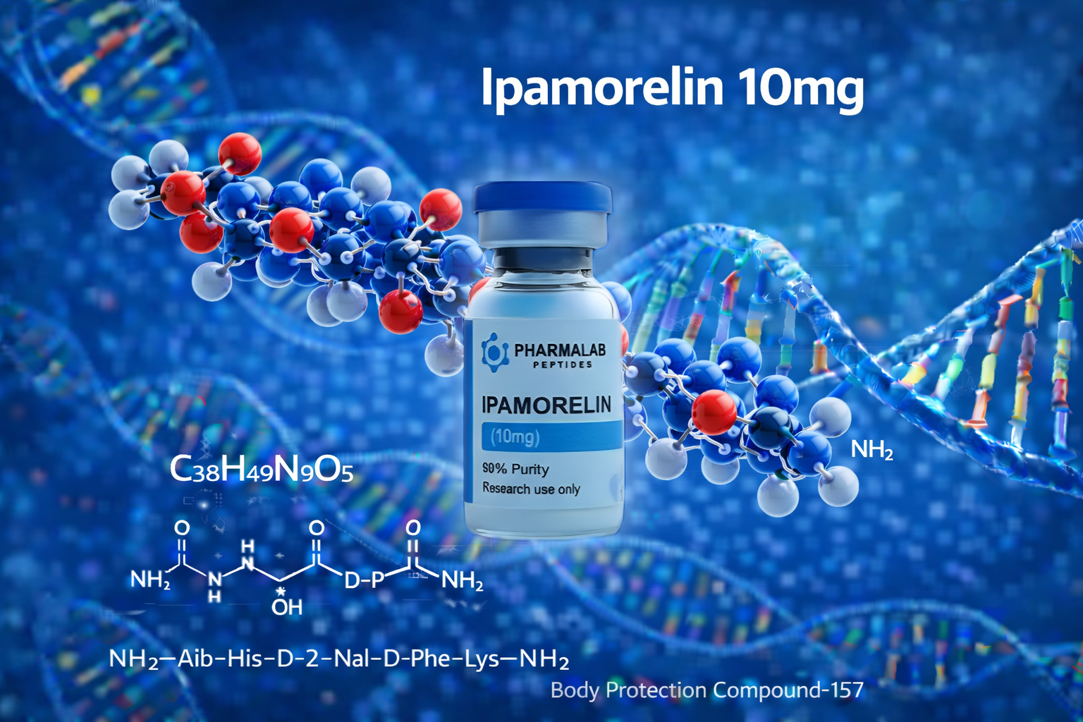 Ipamorelin (Research Grade) – 10mg
