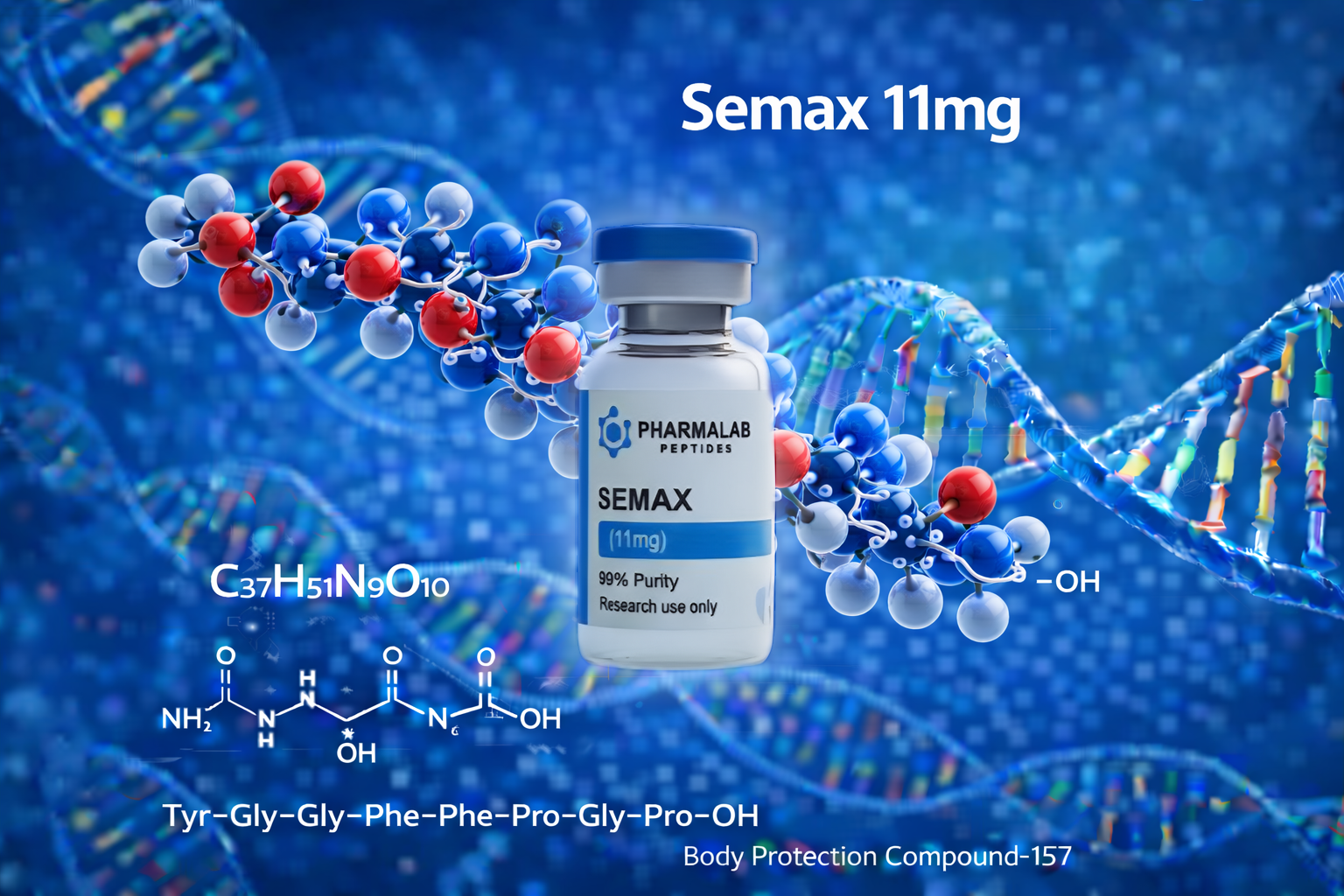 Semax (Research Grade) – 11mg